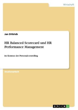 HR Balanced Scorecard und HR Performance Management