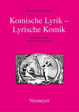 Komische Lyrik - Lyrische Komik