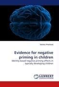 Evidence for negative priming in children