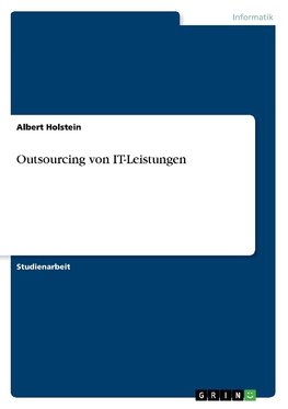 Outsourcing von IT-Leistungen