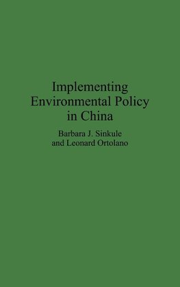 Implementing Environmental Policy in China