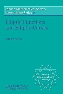 Elliptic Functions and Elliptic Curves