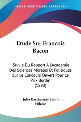 Etude Sur Francois Bacon