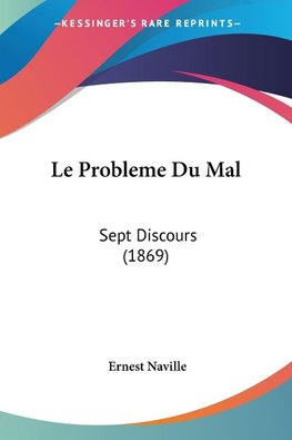 Le Probleme Du Mal