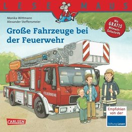 Große Fahrzeuge bei der Feuerwehr