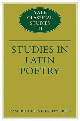 Studies in Latin Poetry