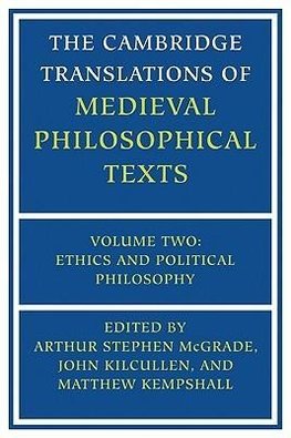 The Cambridge Translations of Medieval Philosophical Texts