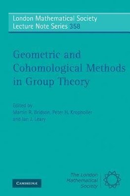 Bridson, M: Geometric and Cohomological Methods in Group The