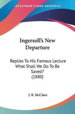 Ingersoll's New Departure