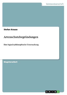 Artenschutzbegründungen