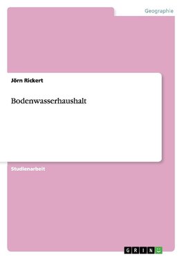 Bodenwasserhaushalt