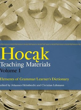 Hocak Teaching Materials, Volume 1