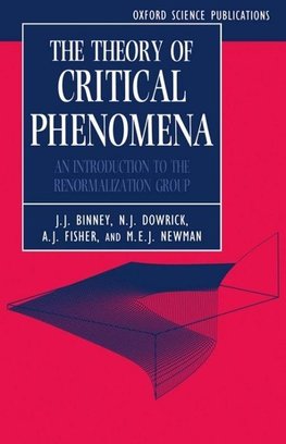 The Theory of Critical Phenomena