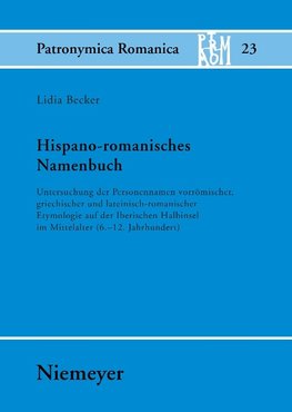 Hispano-romanisches Namenbuch