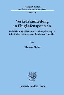 Verkehrsaufteilung in Flughafensystemen.