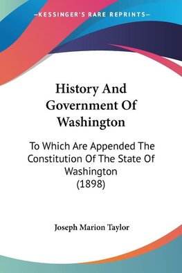 History And Government Of Washington