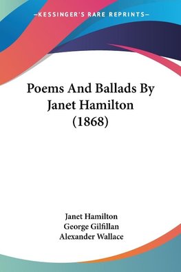 Poems And Ballads By Janet Hamilton (1868)