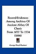 Record-Evidences Among Archives Of Ancient Abbey Of Cluni