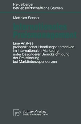 Internationales Preismanagement