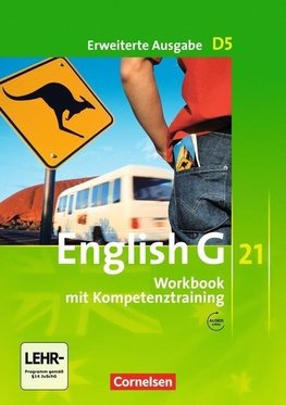 English G 21. Erweiterte Ausgabe D 5. Workbook Workbook mit Audios online