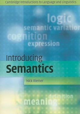 Riemer, N: Introducing Semantics