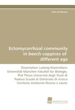 Ectomycorrhizal community in beech coppices of different age