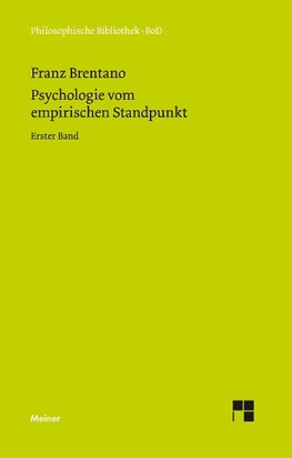 Psychologie vom empirischen Standpunkt / Psychologie vom empirischen Standpunkt