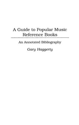 A Guide to Popular Music Reference Books