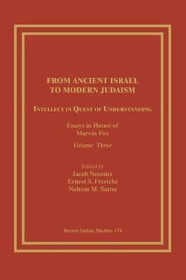 From Ancient Israel to Modern Judaism