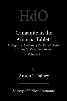 Canaanite in the Amarna Tablets