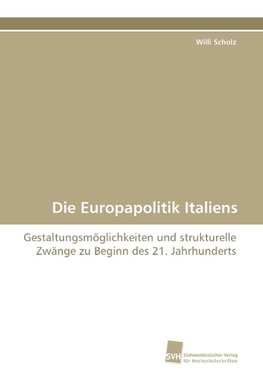 Die Europapolitik Italiens