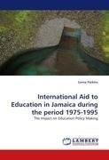 International Aid to Education in Jamaica during the period 1975-1995