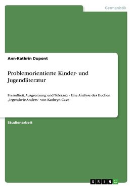 Problemorientierte Kinder- und Jugendliteratur