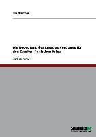 Die Bedeutung des Lutatius-Vertrages für den Zweiten Punischen Krieg