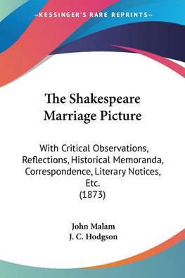 The Shakespeare Marriage Picture