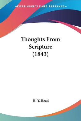 Thoughts From Scripture (1843)