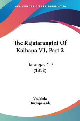 The Rajatarangini Of Kalhana V1, Part 2