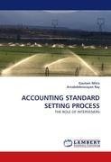 ACCOUNTING STANDARD SETTING PROCESS