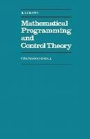 Mathematical Programming and Control Theory