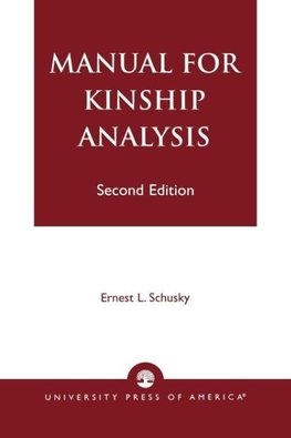 Manual for Kinship Analysis