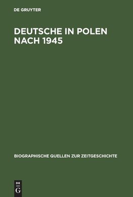 Deutsche in Polen nach 1945