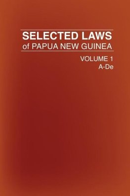 Selected Laws of  Papua New Guinea