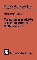 Forschungsartefakte und nicht-reaktive Meßverfahren