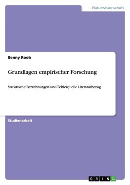 Grundlagen empirischer Forschung