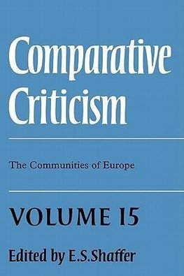 Comparative Criticism