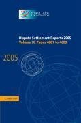 Organization, W: Dispute Settlement Reports 2005