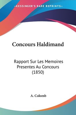 Concours Haldimand