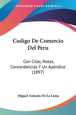 Codigo De Comercio Del Peru