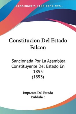 Constitucion Del Estado Falcon