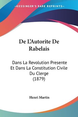 De L'Autorite De Rabelais